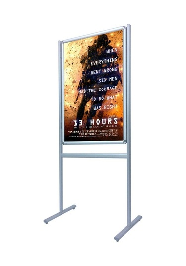 Infoboard B1 70x100cm Tek Taraflı Ayaklı Poster Pano 70 x 100 CM