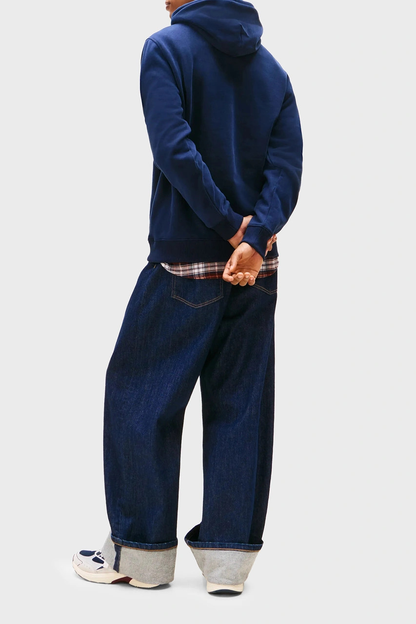 Tommy Jeans Erkek Sweat Dm0dm22086 C1g Lacivert Lacivert