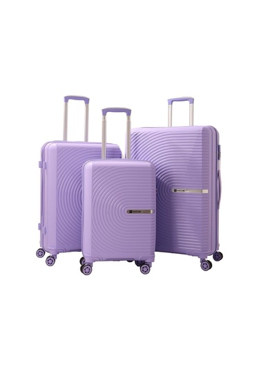 Mçs Üçlü Polipropilen Valiz Seti V374 S21yy1000006-set 00025 Lila