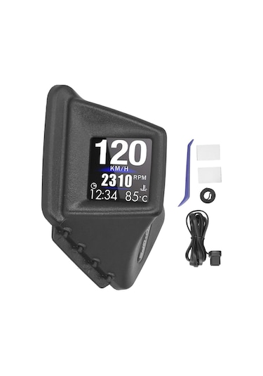 Sanal Gösterge Paneli Hud Head Up Display Obd Sistem Yan Direk Obd