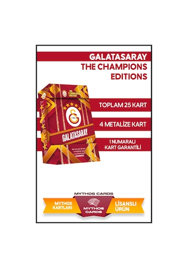 The Champions Edition: Galatasaray 2024-25 - Metal Kutu