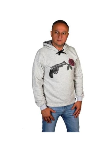 Rafcoll Kapşonlu Sweatshırt (380854386) Gri