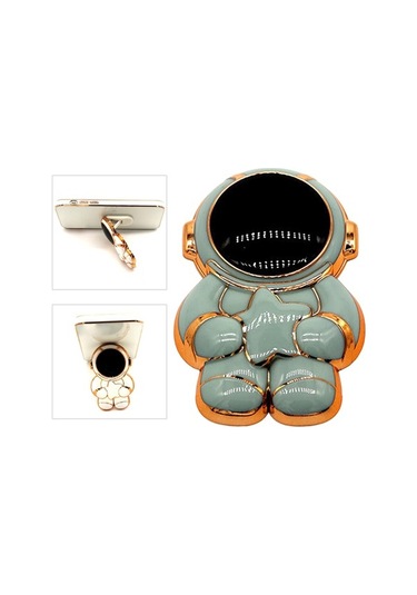 Trendooze Homyl Yeşil Telefon Dirseği, 7cm 4cm, Akıllı Telefonlar İçin 7cm 4cm