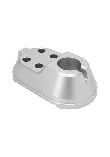 Moveevo Fasya Tabancası İçin Kablosuz Şarj Gövdesi - Abs Malzeme, Dürtme Önleyici Paspaslı, Taşınabilir Depolama Ve Gösterim Aksesuarı Gümüş Diğer