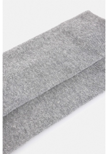 SÜVARİ Gri Düz Çorap-33602 Gri