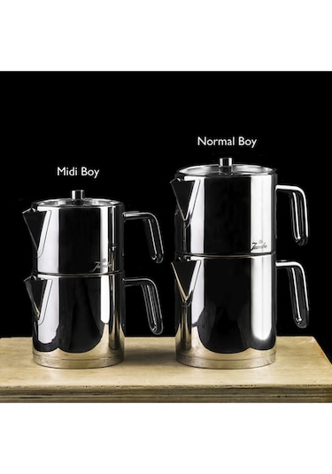 Jumbo Metalix Midi  Full Metal Çaydanlık Diğer