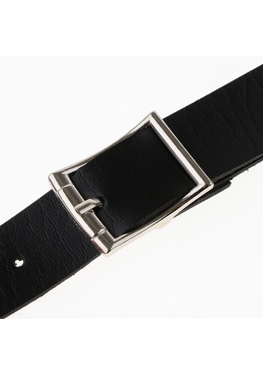 Suntek Bayan Pu Deri Vücut Demeti Kemer Ayarlanabilir Punk Bel Siyah