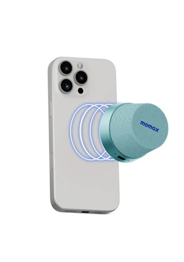 Momax 1-vibe Go Magnetic Wireless Taşınabilir Kablosuz Hoparlör Blue