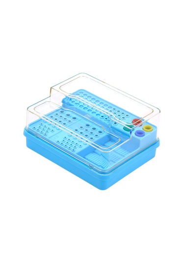 Shineyee Endo 91 Delikli Diş Saklama Ve Dezenfeksiyon Kutusu Endo Burs Tutucu Bur Dezenfeksiyon Kutusu-298