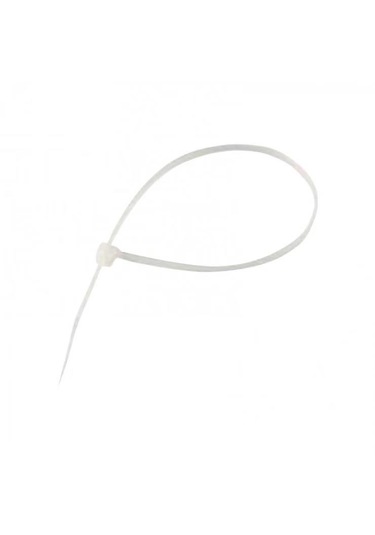 Kablo Bağı 100 Adet Cırt Kelepçe-nylon66 2.5 X 140mm - Beyaz
