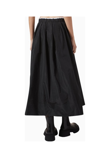 Maje Juraly Technical Fabric Midi Etek, Zamansız Ve Şık Siluet Siyah
