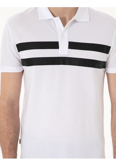 Pierre Cardin Erkek Beyaz Tişört 50310154-vr013 Beyaz