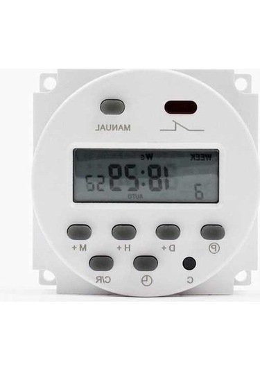 Dancemonkey Cn101a Ac110v Mikrobilgisayar Zaman Anahtarı Dijital Lcd Güç Zamanlayıcı