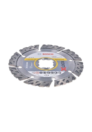 Bosch X-Lock Standard For Universal 115 mm Elmas Kesici Disk - 2608615165