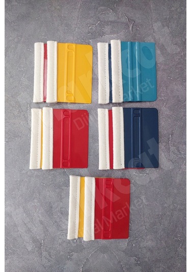 Keçeli Ragle 10 Adet Folyo & Cam Filmi Yapıştırma Aparatı