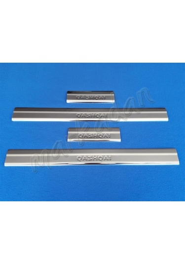 Nissan Qashqai Krom Kapı Eşiği 2014-2021 4 Parça Paslanmaz Çelik (501405905)