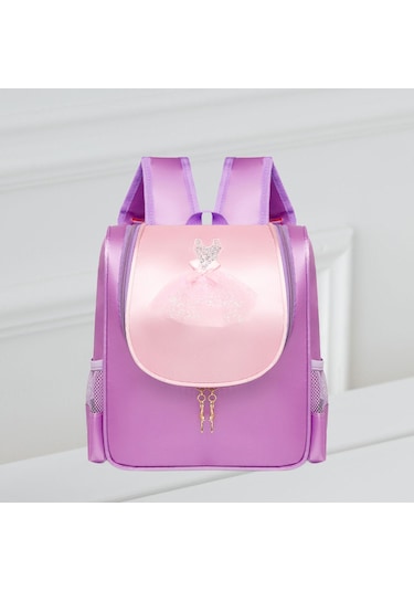 Suntek Bale Çantası Sırt Dans Kız Için Jimnastik Dansı Doğum Günü Pembe İle Menekşe