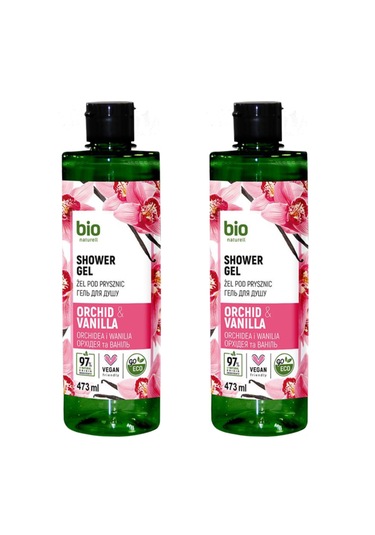 Organik Vegan Duş Jeli Orchıd & Vanılla 2 X 473 Ml
