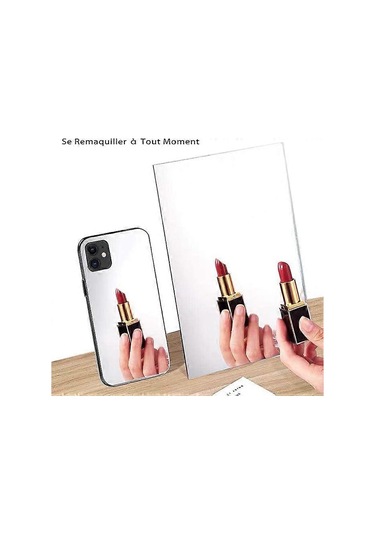 İphone 15 Aynalı Kılıf, Kadınlar Ve Kızlar İçin Deforme Olmayan Tasarımlı Aynalı Kılıf, Her Zaman Makyaj İçin Mükemmel Diğer