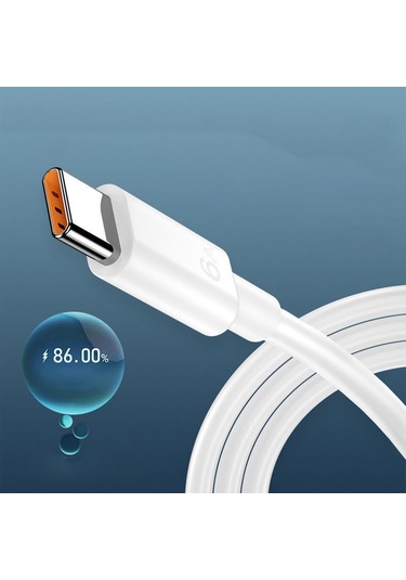 Suntek 66w Tip C Hızlı Şarj Kablosu Telefonlar Uzunluk-1m