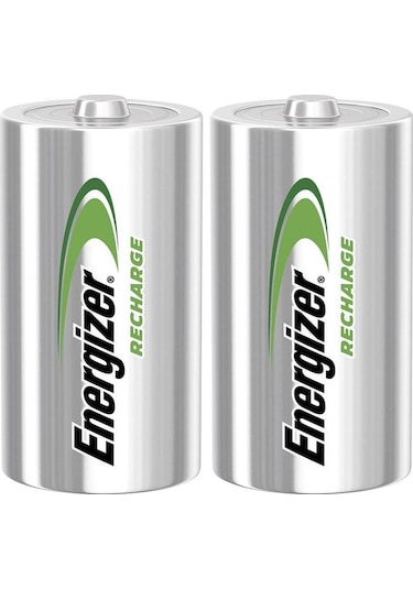 Energizer Power Plus C2 2500 mAh C Boy Ni-MH Şarj Edilebilir Pil 2'li