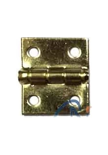 Tavla Menteşesi No:1 - Mini, 10x11mm, Sarı, 1 Adet Çok Renkli