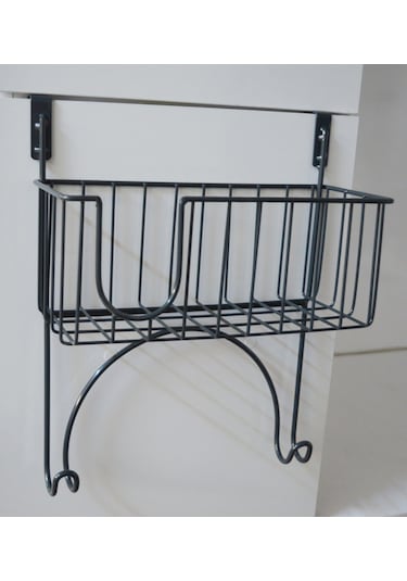 Filamento Siyah Kapı Arkası Ütü Ve Ütü Masası Askısı Ütü Düzenleyici Raf