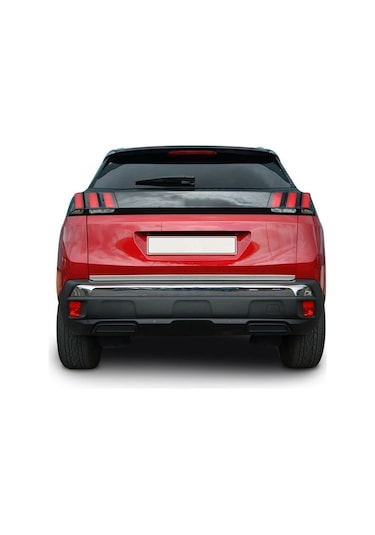 Peugeot 3008 Formlu Krom Bagaj Alt Çıta 2016 ve Üzeri P.Çelik