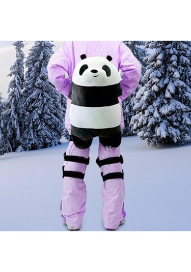 Homyl Snowboard Paten Açık Spor Için Kayak Panda-kalça-pedi Panda Kalça Pedi Çok Renkli