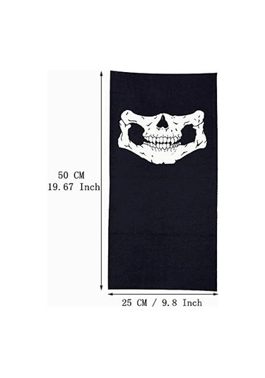 Motorcu Boyunluk Baf Buff Bandana 25x48 Cm Model 7 Çok Renki