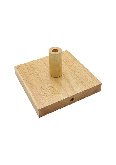 Suntek Ahşap Masa Lambası Tabanı Kullanımı Kolay B Çok Renkli