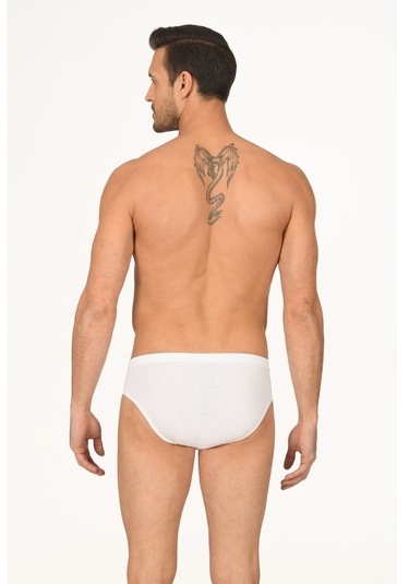 Erkek Beyaz Slip Külot
