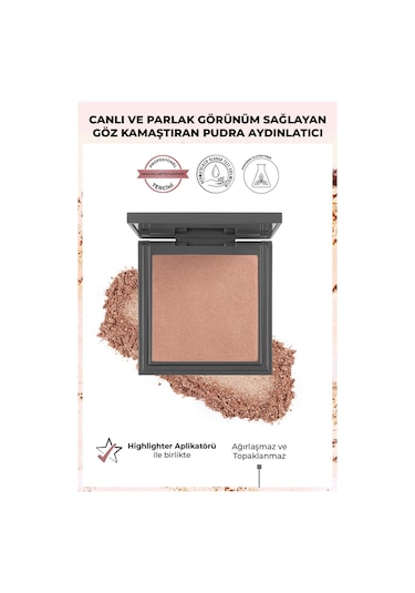 Alix Avien Powder Highlighter Gold