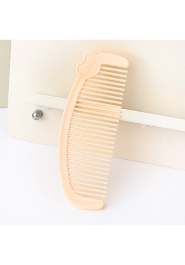 Suntek Cep Saç Tarağı Kız Berber Dükkanı Kuaförlük Krem