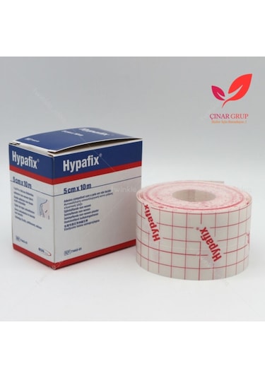 Hypafix Hipoalerjenik Şerit Flaster Sargı Tutucu Bant 5 CM x 10 M 2 Adet