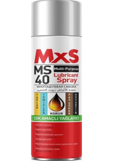 Mxs Çok Amaçlı Yağlayıcı Multi Sprey 400 ML Mxs 70065