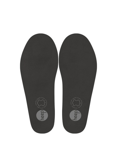 Heep Hakiki Deri Ve Anatomik Gri 23-33 Numara Çocuk Ayakkabı İç Tabanlığı Gri