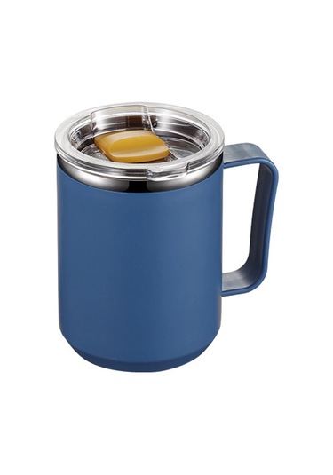 Sones 401-500ml 304 Paslanmaz Çelik Taşınabilir Kupa Kahve Kupası Kapaklı Sızdırmaz Termos İçecek Şişesi