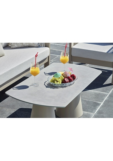 Toscana Bahçe Balkon Oturma Grubu 3+1+1+seramik Sehpa