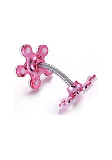 Kosona Pembe Ev Araç İkili Süngerli Telefon Tutucu - 4-6.5 İnç Cihazlar İçin Tek Elle Kullanıma Uygun, Sürüş Güvenliği Sağlar