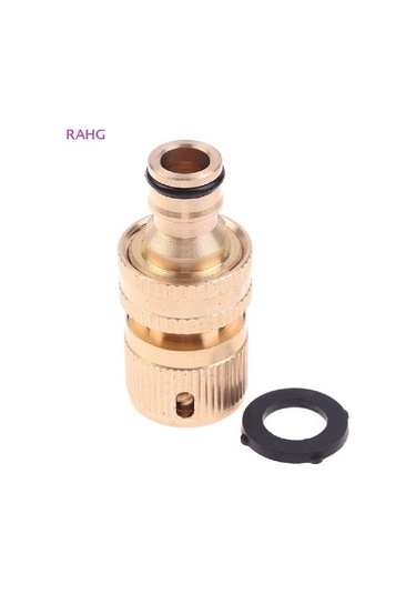 Rahg 3/4 'bahçe Hortumu Hızlı Bağlantı Su Hortumu Fit Pirinç Dişi Erkek Konnektör Seti Yenı 4137 Diğer