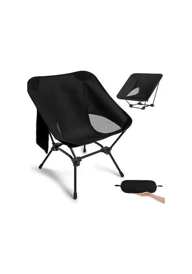 Bloomnest Yükseklik Ayarlanabilir Hafif Kamp Sandalyesi, Taşınabilir Katlanır Kamp Sandalyesi A623 Altın-siyah Altın - Siyah