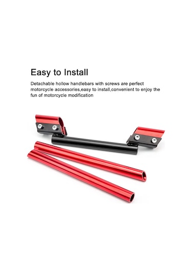 Tenfowee "cg125 Motosiklet İçin 22mm Yeşil Cnc İşlemeli Hafif Alüminyum Ayarlanabilir Spor Gidon Seti"