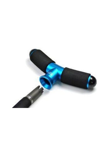 Alpha Tackle Alüminyum Mücadele Barı T-Bar Gimble Kırmızı