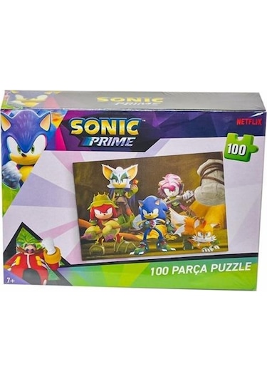 Laço Sonıc 100 Parça Puzle So7908,çocuklar İçin Sonic Prime Puzzle