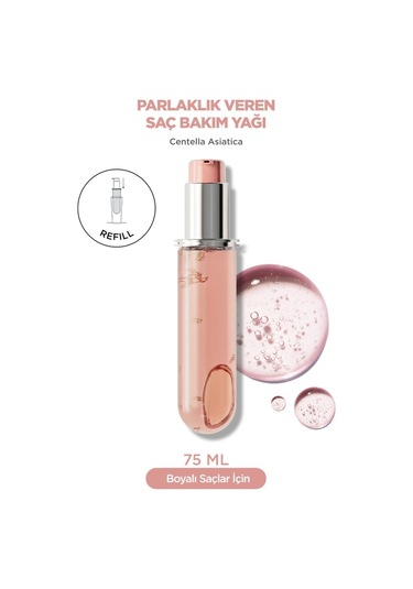 Kerastase Chroma Absolu L'huile Chroma Eclat Boyalı Saçlar Için Yedek Şişe Bakım Yağı 75 Ml