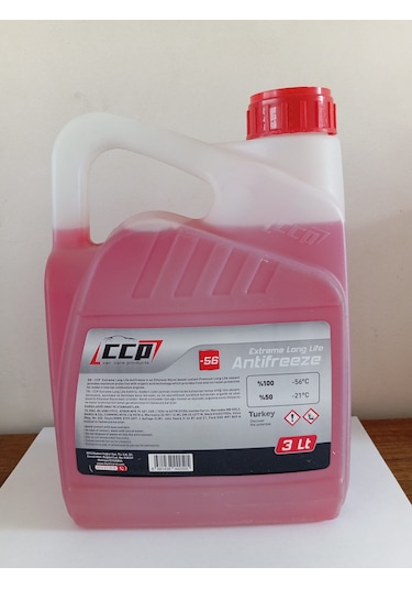 Ccp Extreme Longlıfe Antıfreeze Concantre -56 3 Lt Kırmızı
