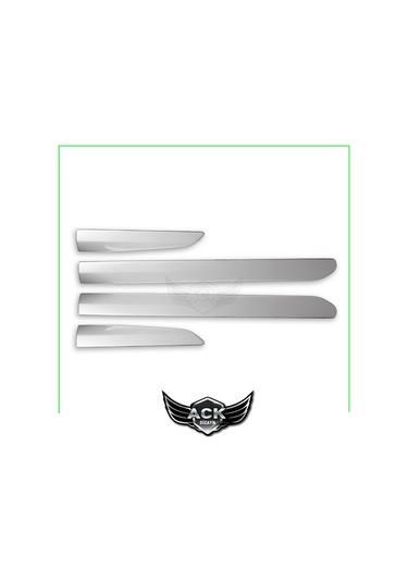 Ford Courier Krom Yan Kapı Çıtası 2014 Sonrası Paslanmaz Çelik