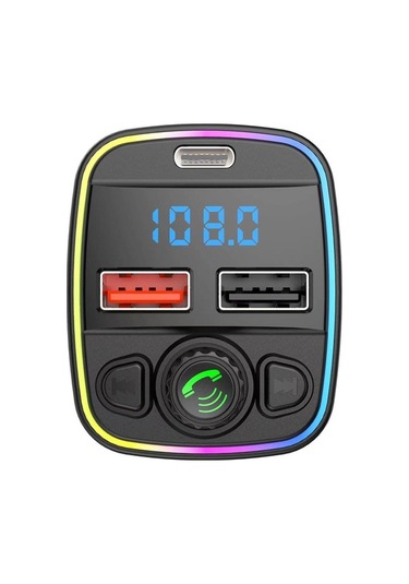 Pazly Ve Usb Suofeng Şarj Özellikli Müzik, Mp3 Kablosuz Hands-free Çift Çalar Bluetooth Arama Araç - Qa