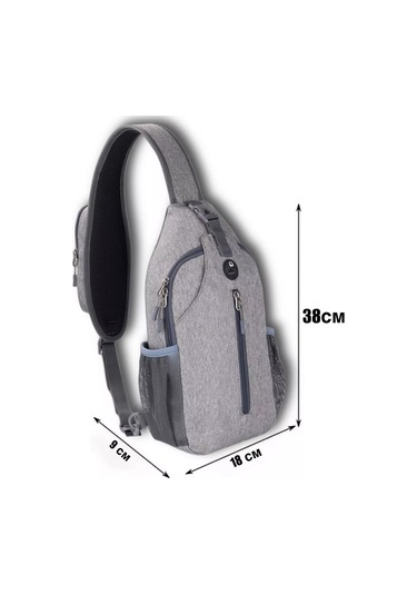Cs Şehir Sırt Çantası Spor Çantası 234208930 Gri